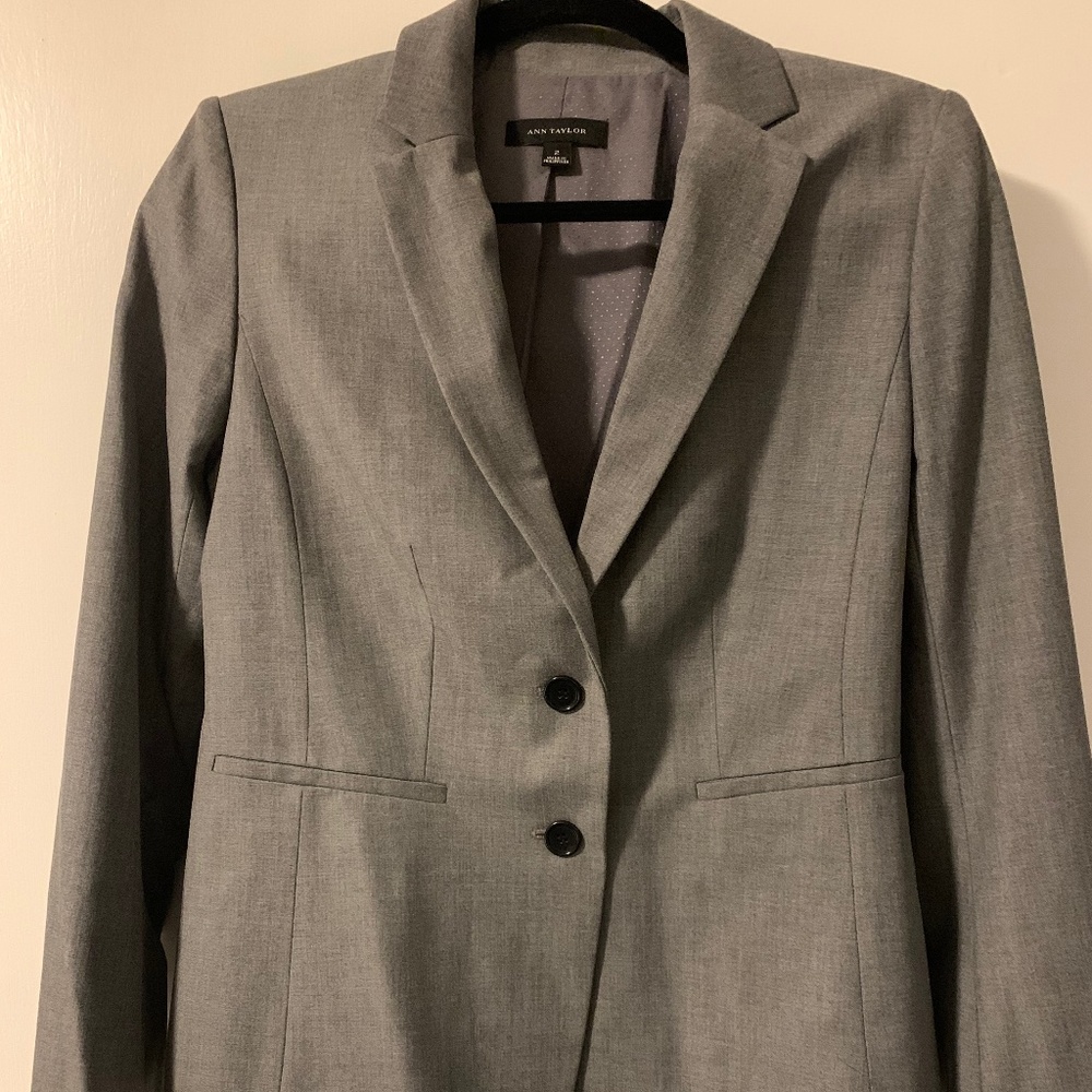 Ann Taylor The Two Button Blazer In Double Knit